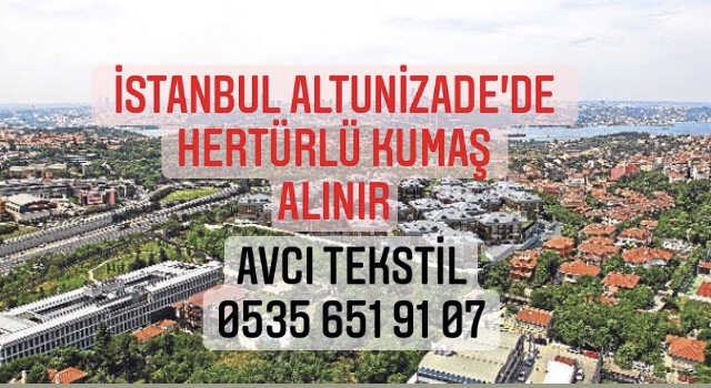 Altunizade Kumaş Alan Firmalar |05322482372|
