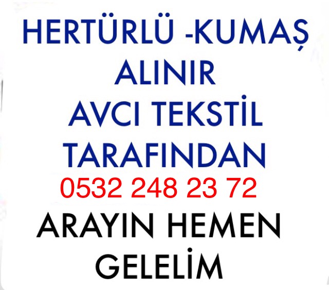 Halkalı Kumaş Alanlar |05322482372|