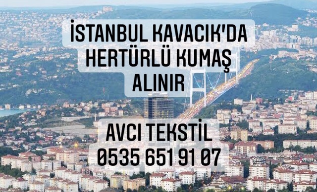 Kavacık Kumaş Alan Firmalar |05322482372|